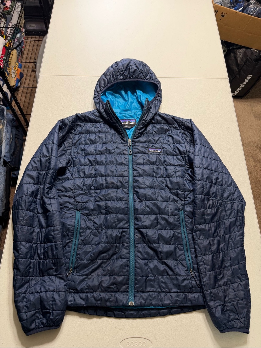 Patagonia Nano Puff Hooded Jacket Mens Small